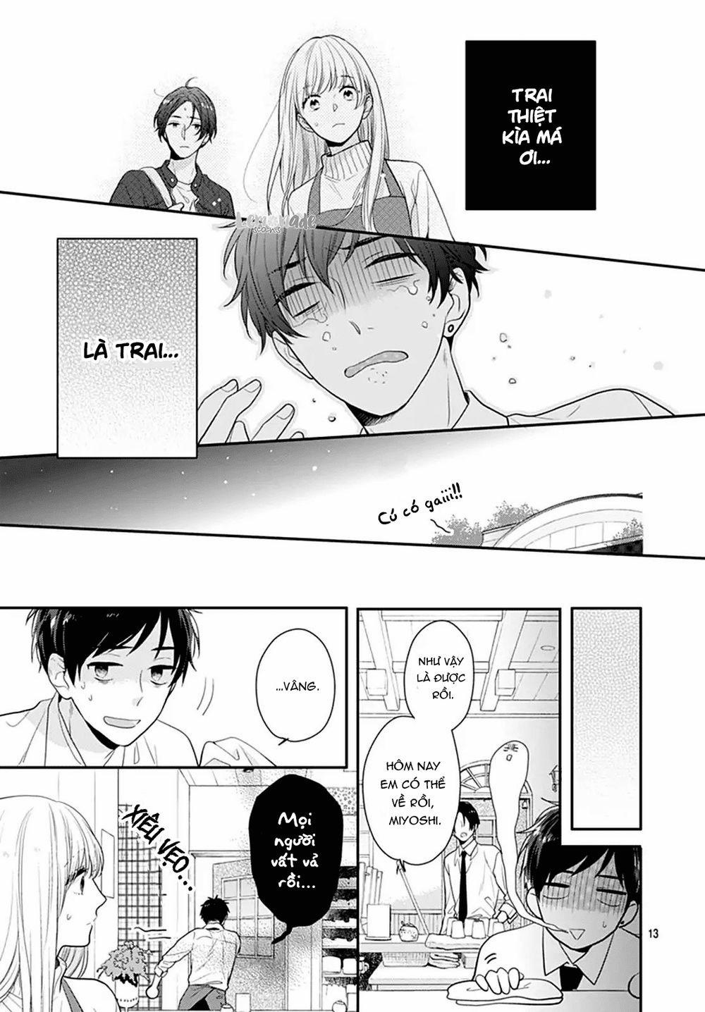 Soko No Koisuru Baitosho-Kun 1 trang 15