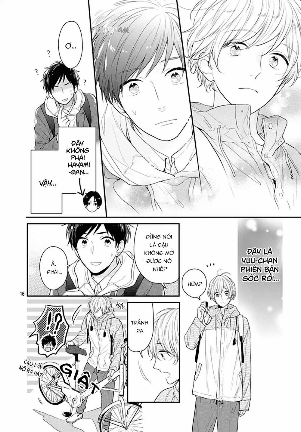 Soko No Koisuru Baitosho-Kun 1 trang 18