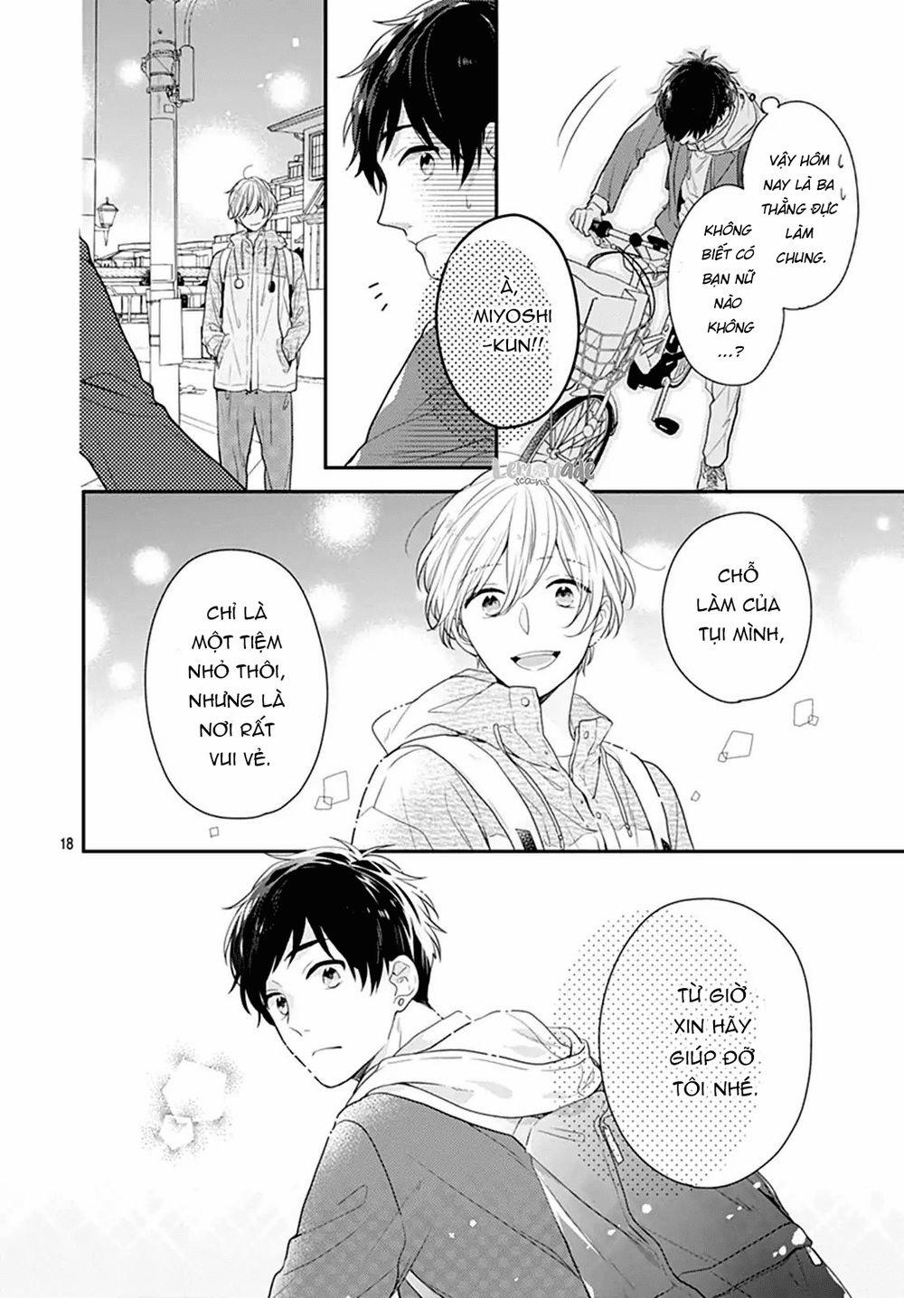 Soko No Koisuru Baitosho-Kun 1 trang 20