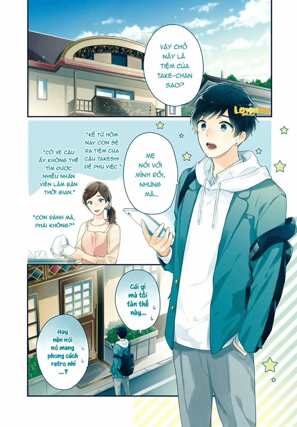 Soko No Koisuru Baitosho-Kun 1 trang 4