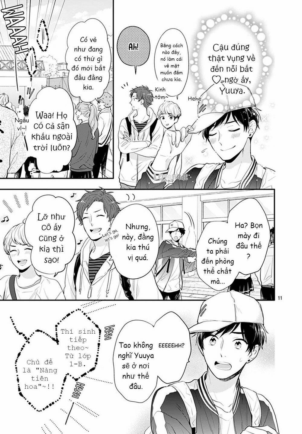 Soko No Koisuru Baitosho-Kun 3 trang 11