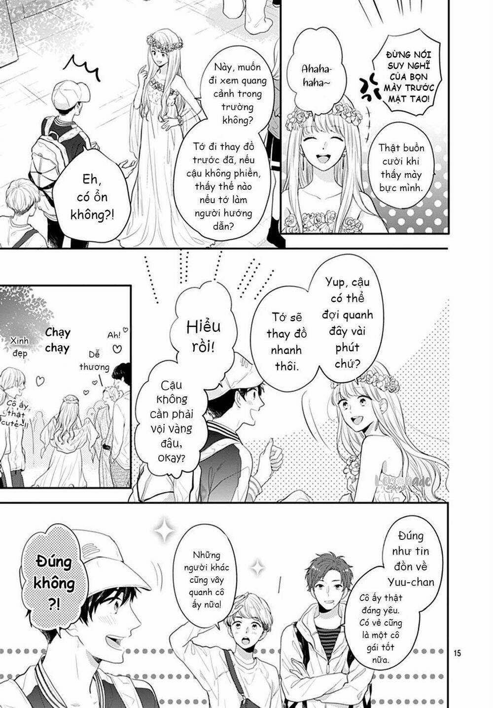 Soko No Koisuru Baitosho-Kun 3 trang 15