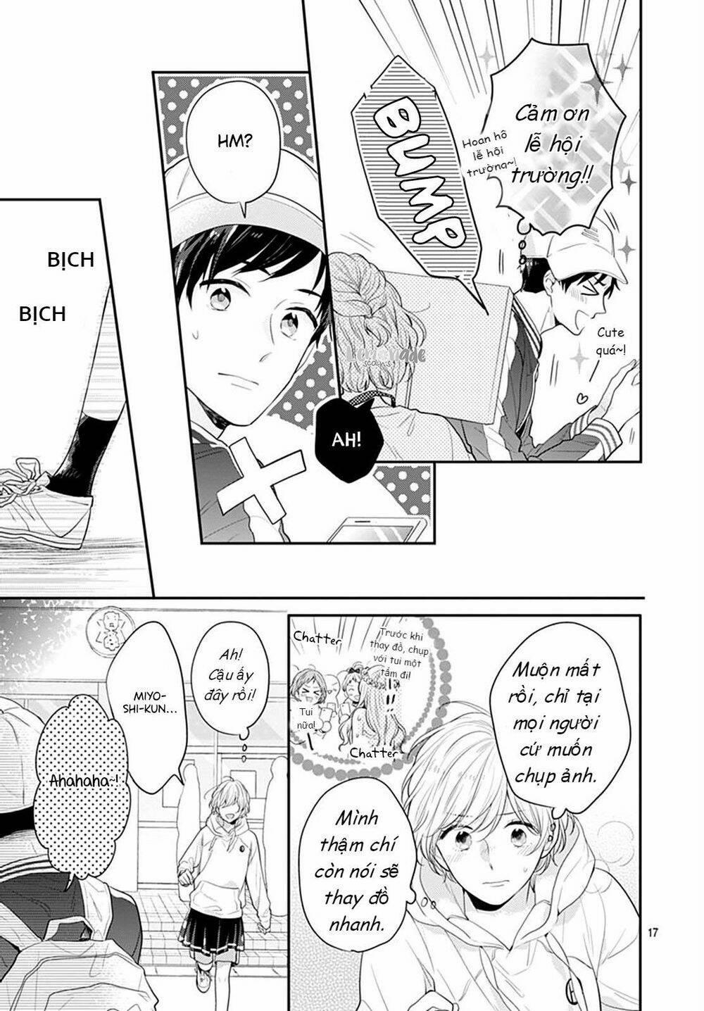 Soko No Koisuru Baitosho-Kun 3 trang 17