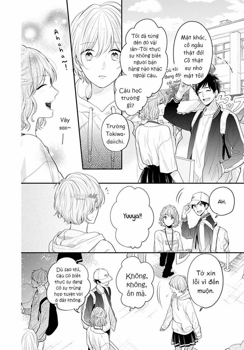 Soko No Koisuru Baitosho-Kun 3 trang 18