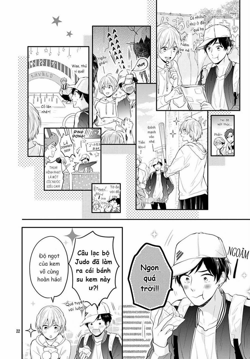 Soko No Koisuru Baitosho-Kun 3 trang 22