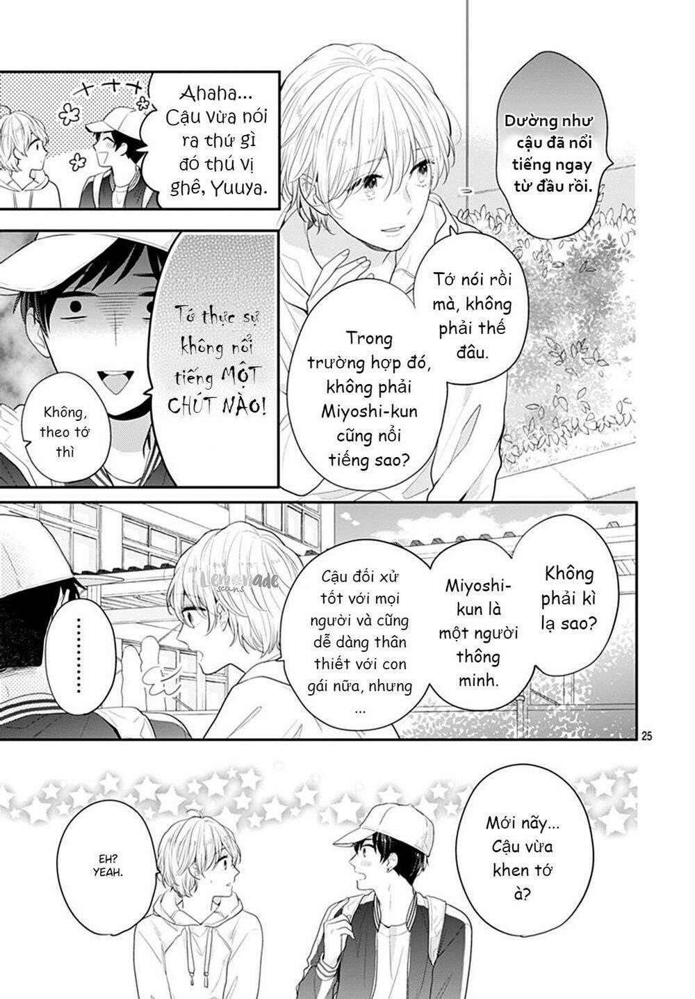 Soko No Koisuru Baitosho-Kun 3 trang 25