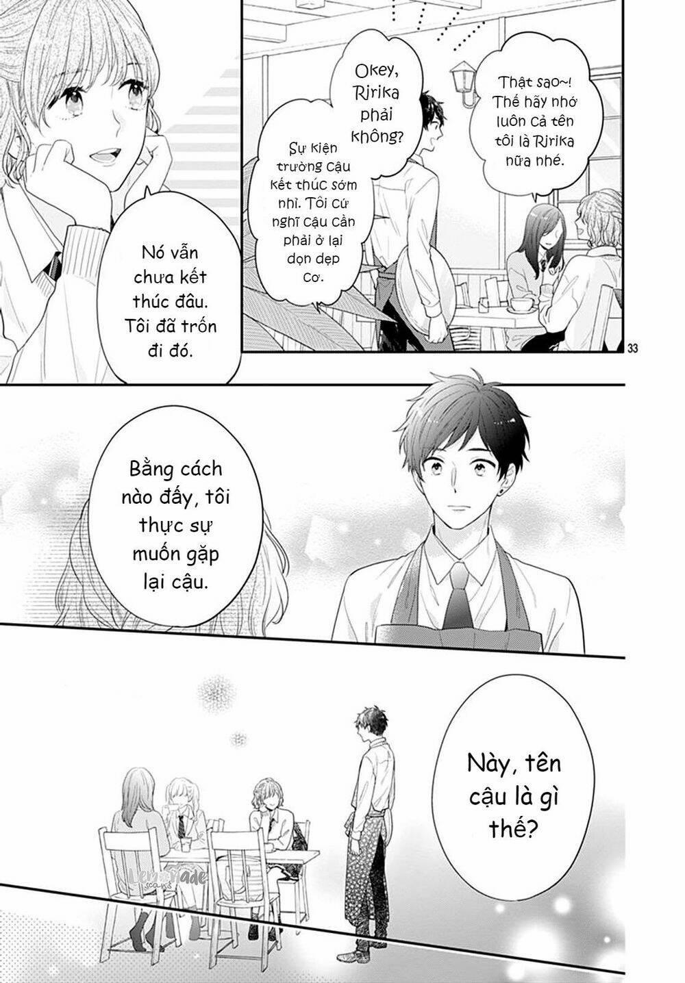 Soko No Koisuru Baitosho-Kun 3 trang 33