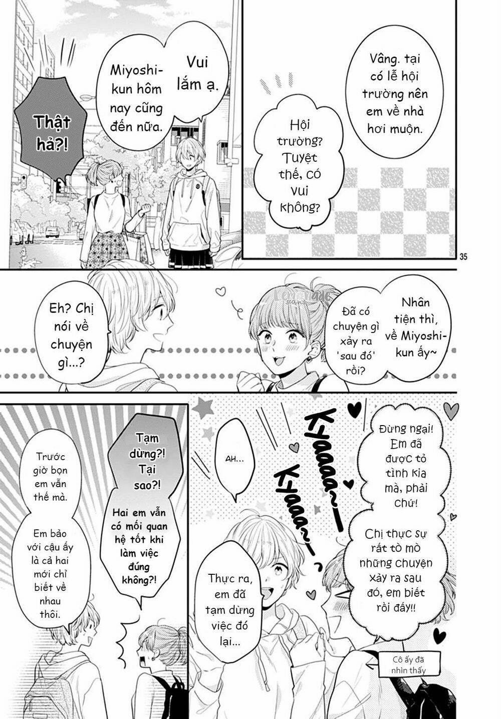 Soko No Koisuru Baitosho-Kun 3 trang 35