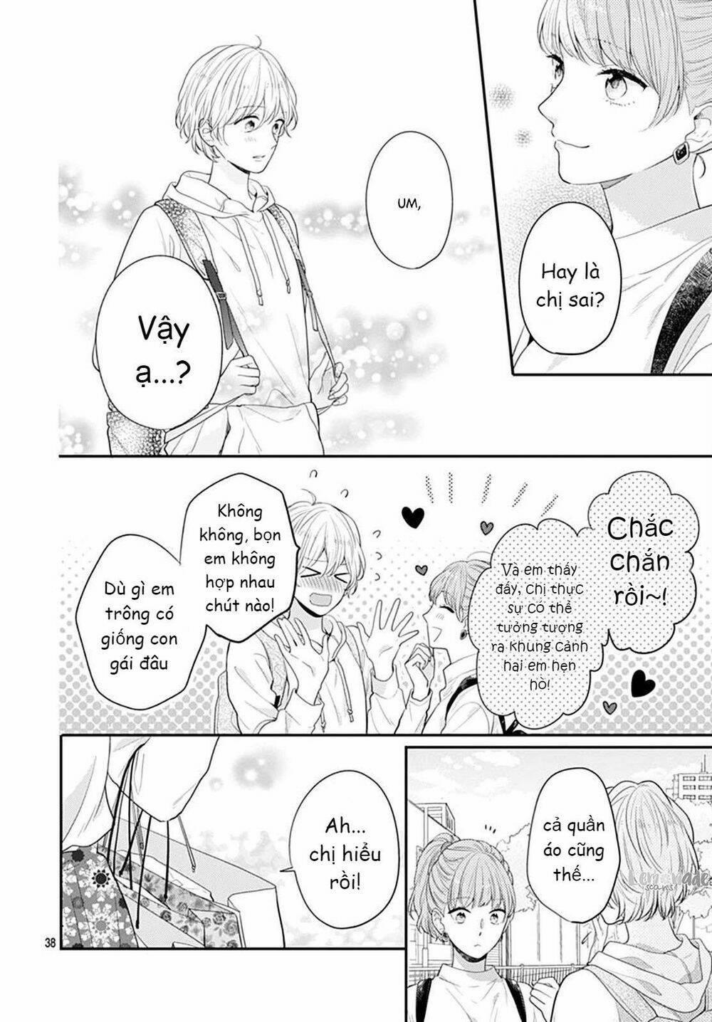 Soko No Koisuru Baitosho-Kun 3 trang 38