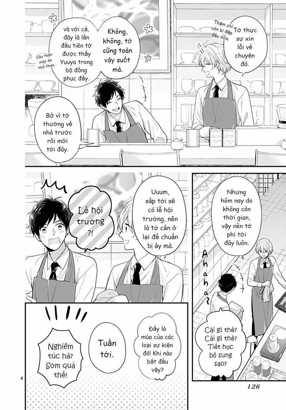 Soko No Koisuru Baitosho-Kun 3 trang 4