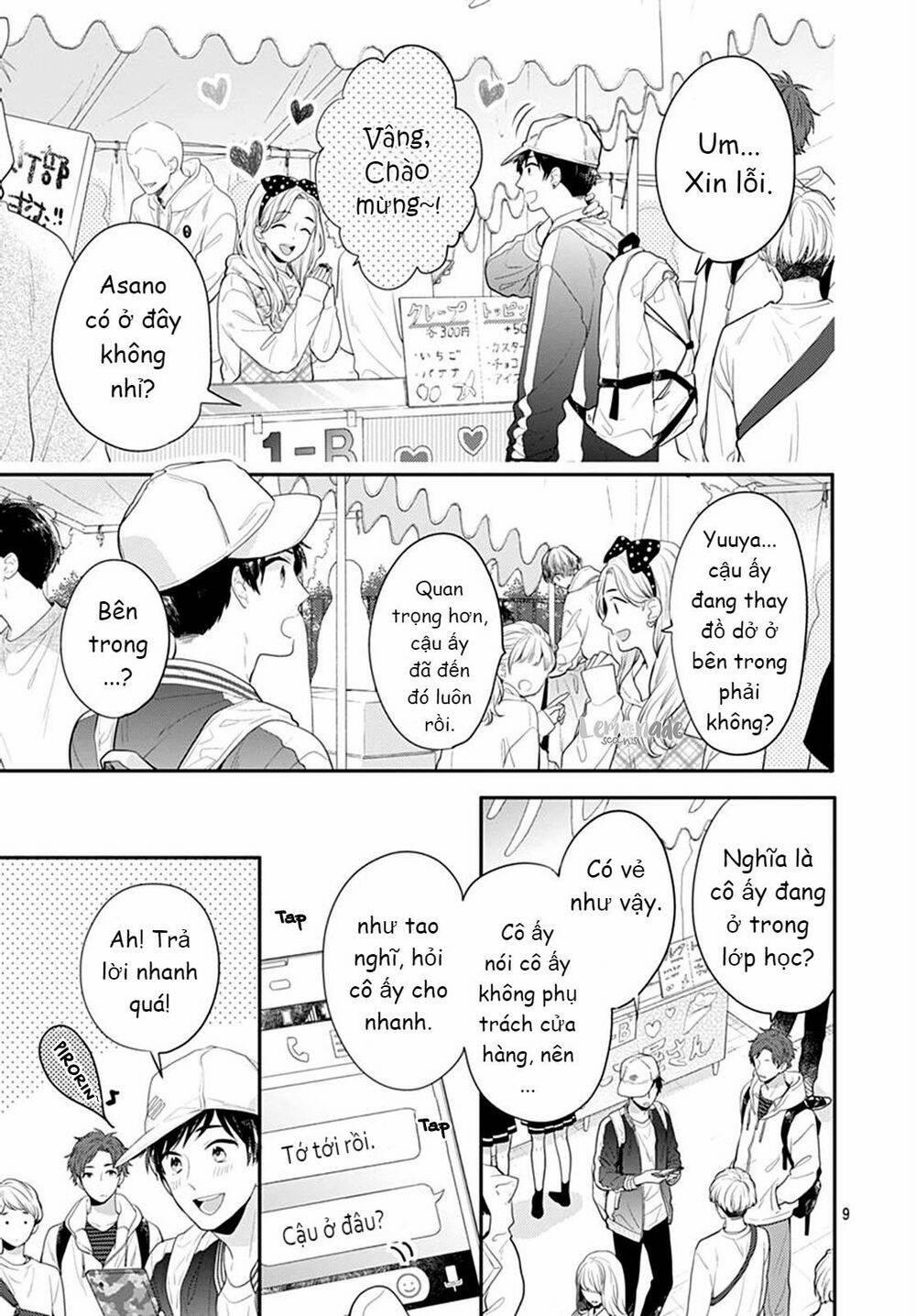 Soko No Koisuru Baitosho-Kun 3 trang 9