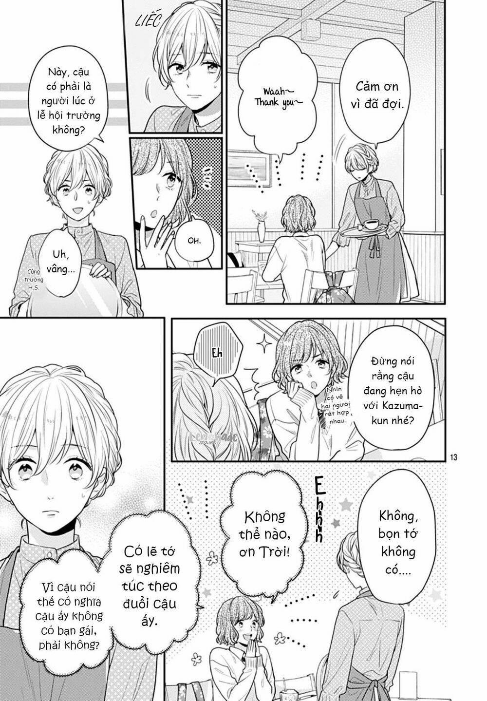 Soko No Koisuru Baitosho-Kun 4 trang 13