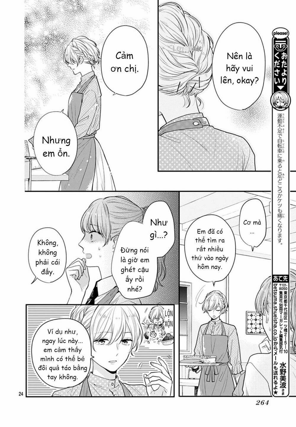 Soko No Koisuru Baitosho-Kun 4 trang 24