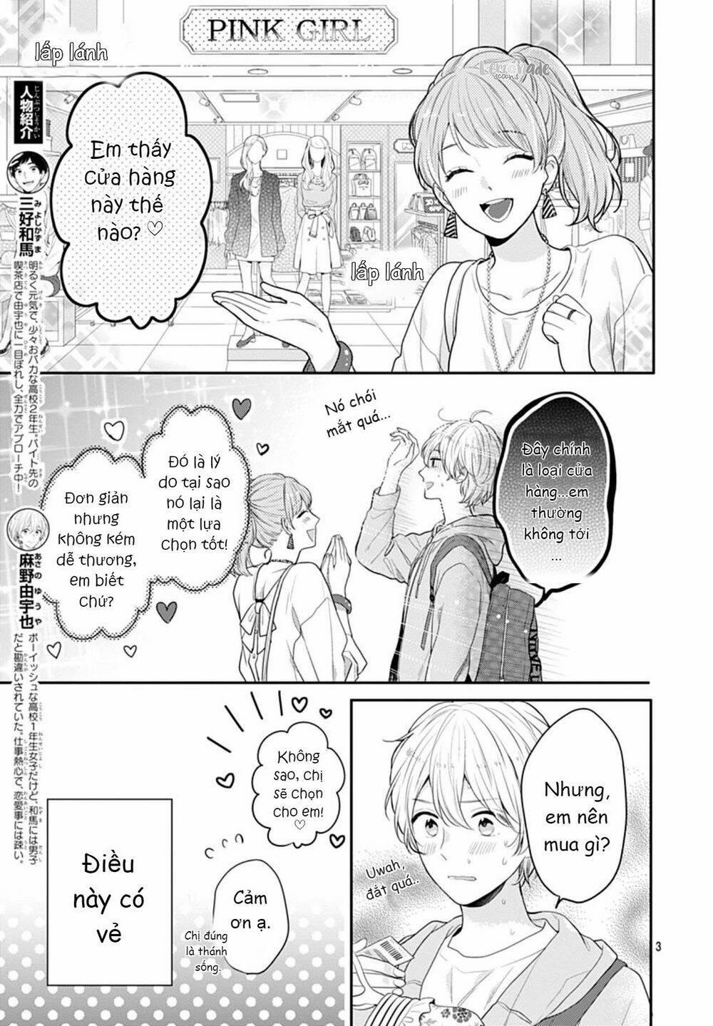 Soko No Koisuru Baitosho-Kun 4 trang 3