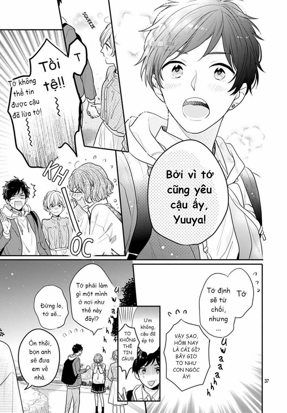 Soko No Koisuru Baitosho-Kun 4 trang 37