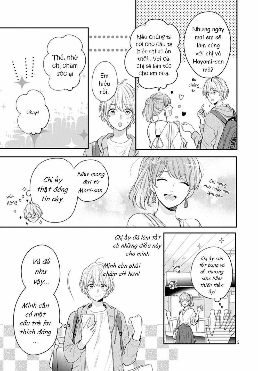 Soko No Koisuru Baitosho-Kun 4 trang 5