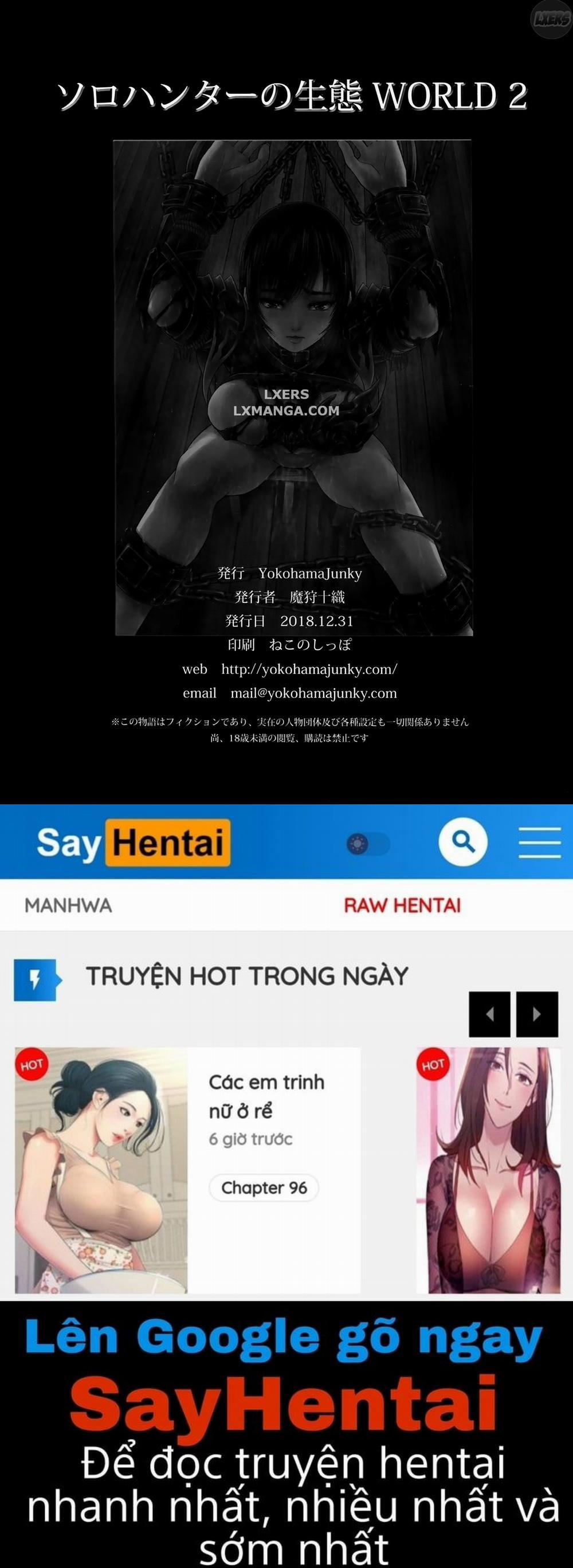 Solo Hunter no Seitai WORLD 2 trang 35