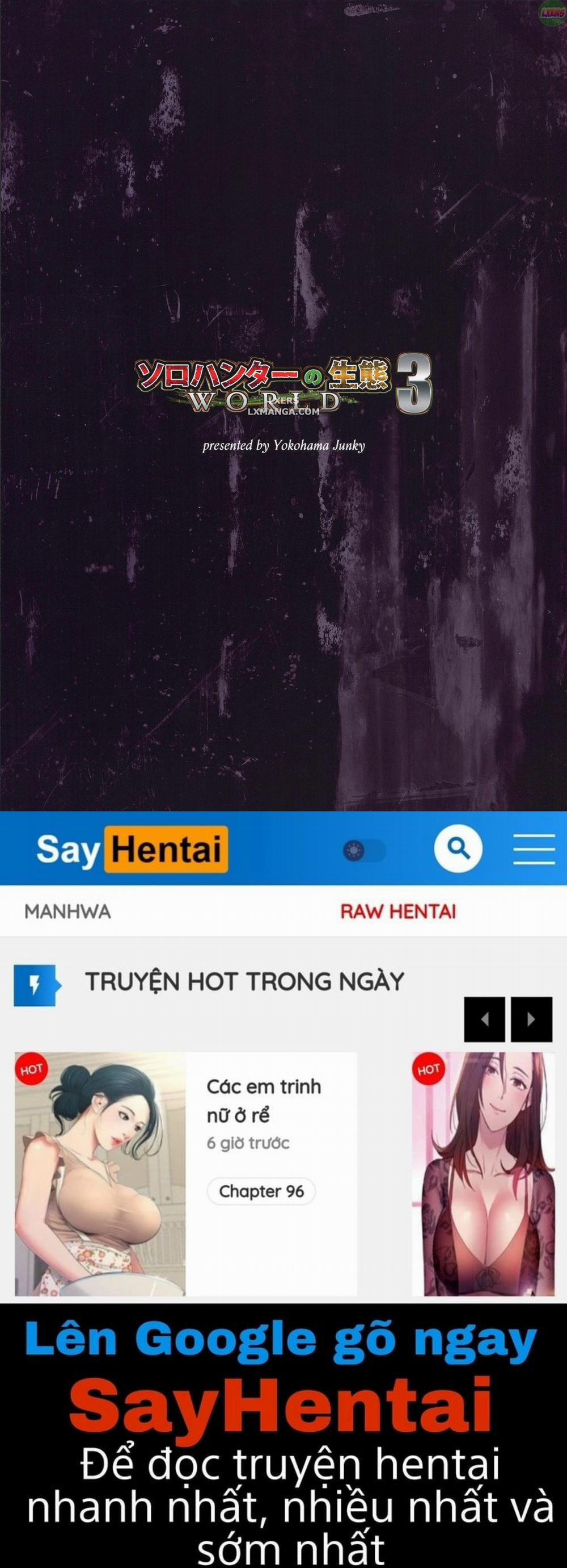 Solo Hunter no Seitai WORLD 3 trang 35