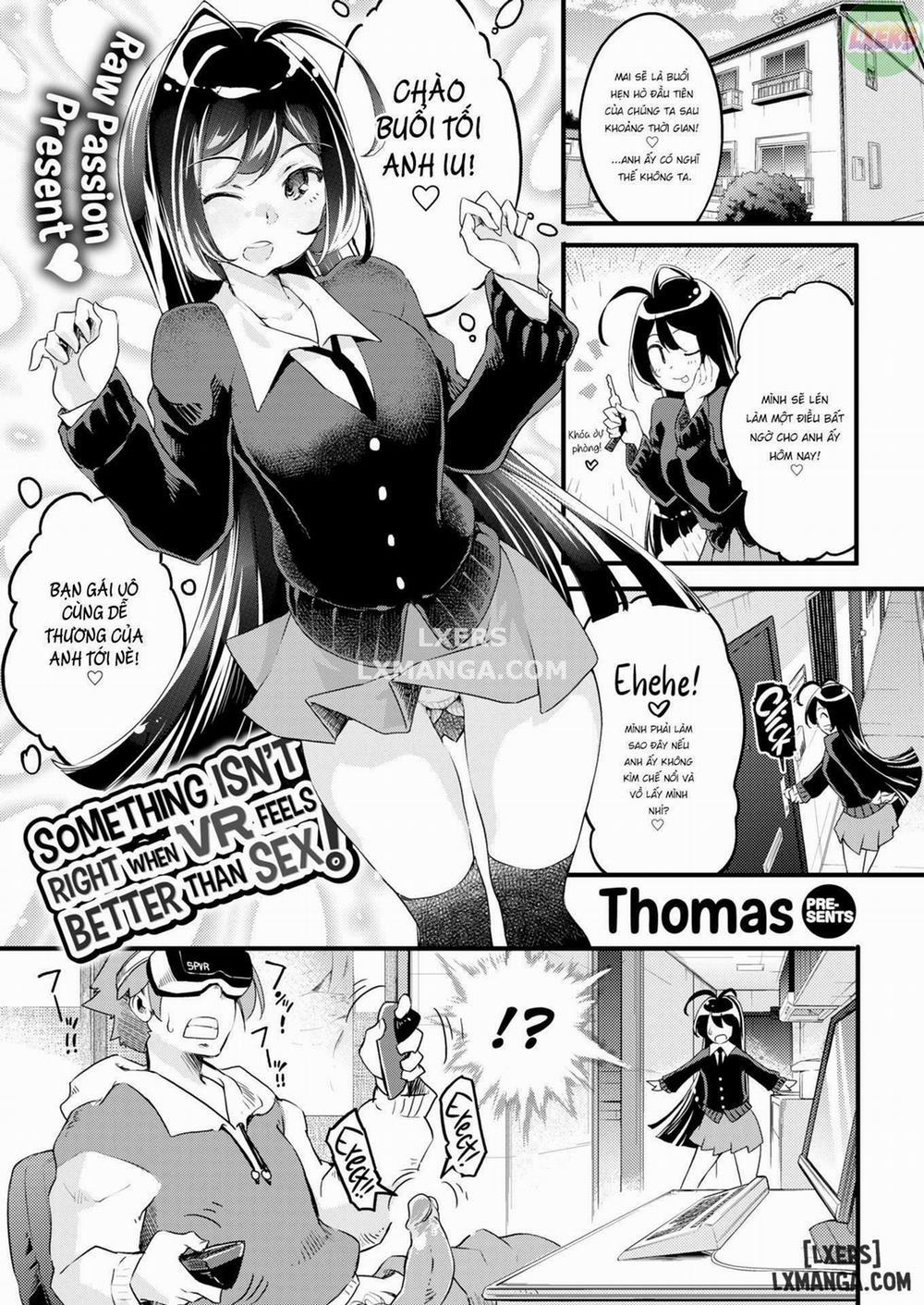Something Isn't Right When VR Feels Better Than Sex Oneshot trang 0