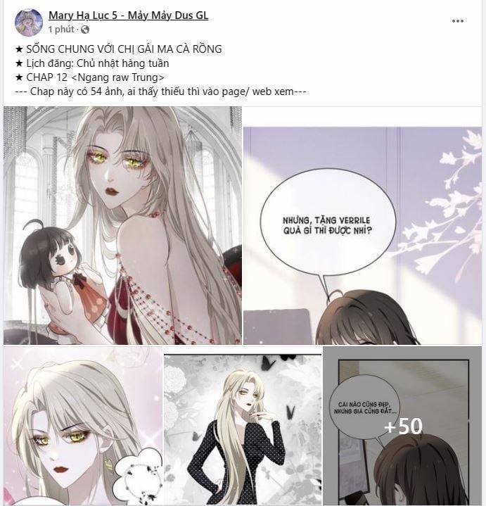 Sống Chung Với Chị Gái Ma Cà Rồng 12 trang 9