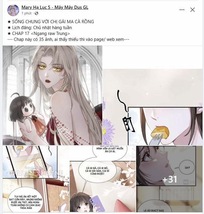 Sống Chung Với Chị Gái Ma Cà Rồng 17 trang 11