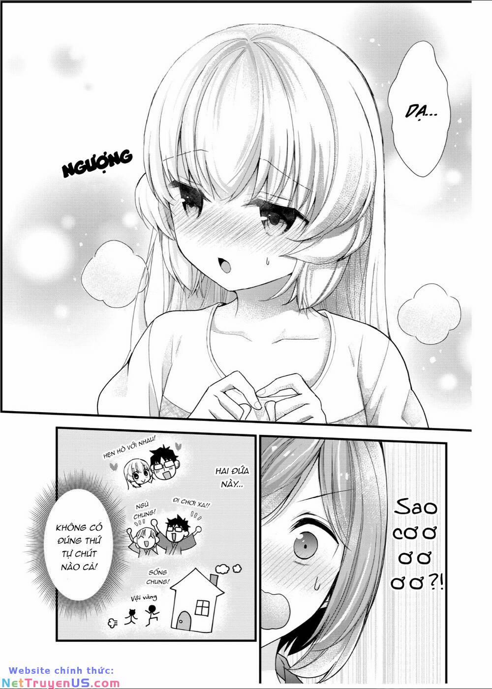 Sống Chung Với Senpai Kiêm Bạn Gái Nhỏ Nhắn Của Tôi 1 trang 10