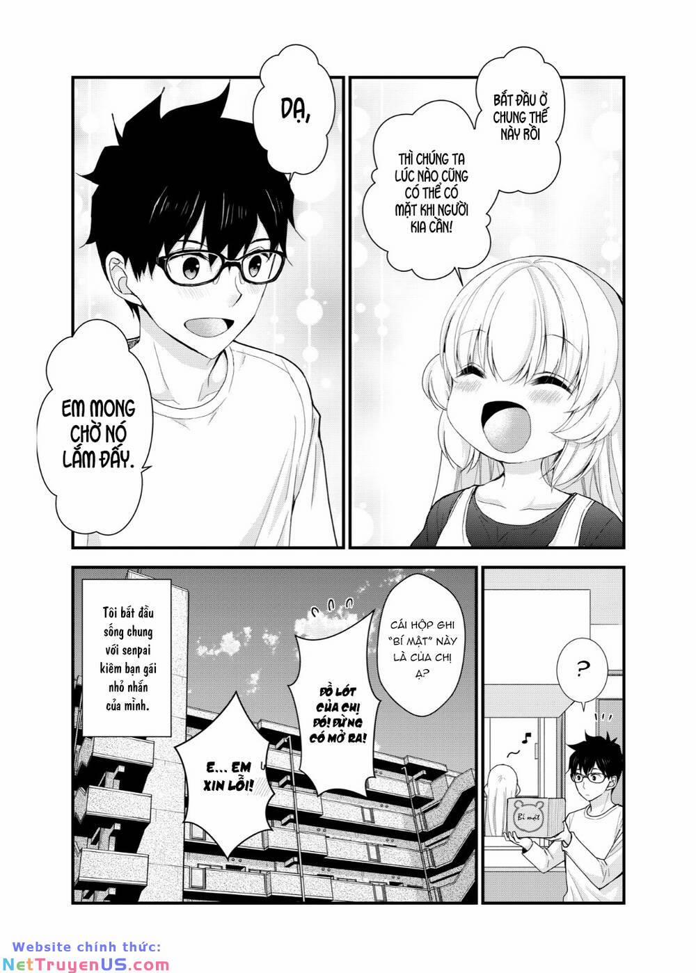 Sống Chung Với Senpai Kiêm Bạn Gái Nhỏ Nhắn Của Tôi 1 trang 13