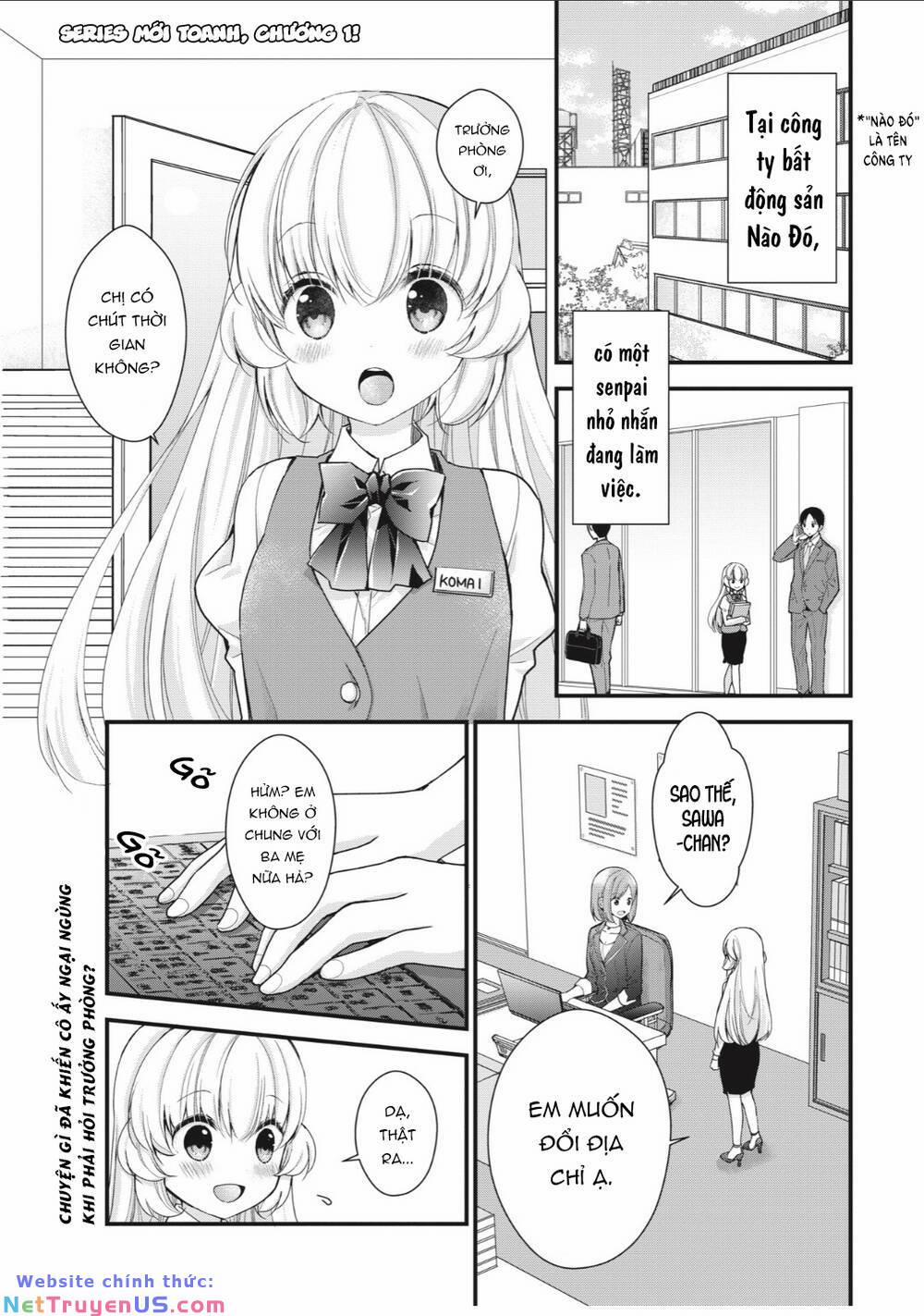 Sống Chung Với Senpai Kiêm Bạn Gái Nhỏ Nhắn Của Tôi 1 trang 2