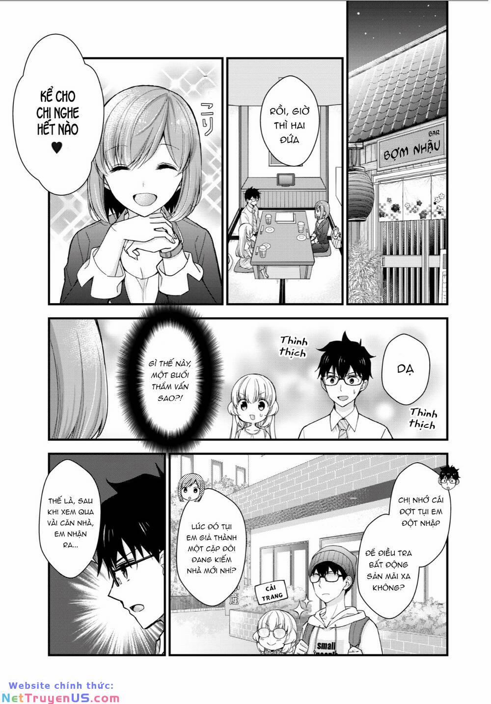 Sống Chung Với Senpai Kiêm Bạn Gái Nhỏ Nhắn Của Tôi 1 trang 4