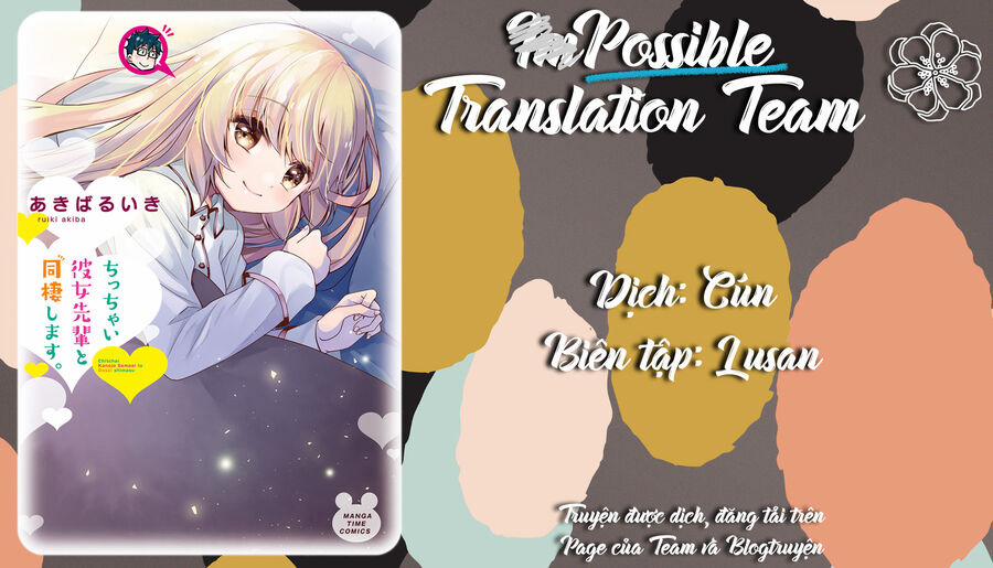 Sống Chung Với Senpai Kiêm Bạn Gái Nhỏ Nhắn Của Tôi 10.5 trang 1