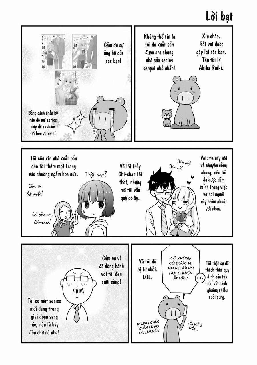 Sống Chung Với Senpai Kiêm Bạn Gái Nhỏ Nhắn Của Tôi 10.5 trang 10