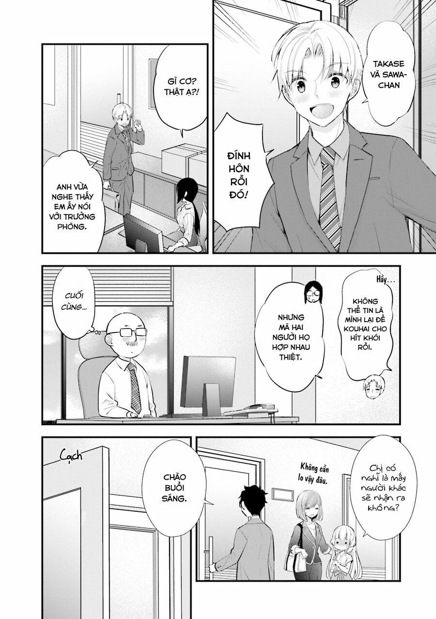 Sống Chung Với Senpai Kiêm Bạn Gái Nhỏ Nhắn Của Tôi 10 trang 9