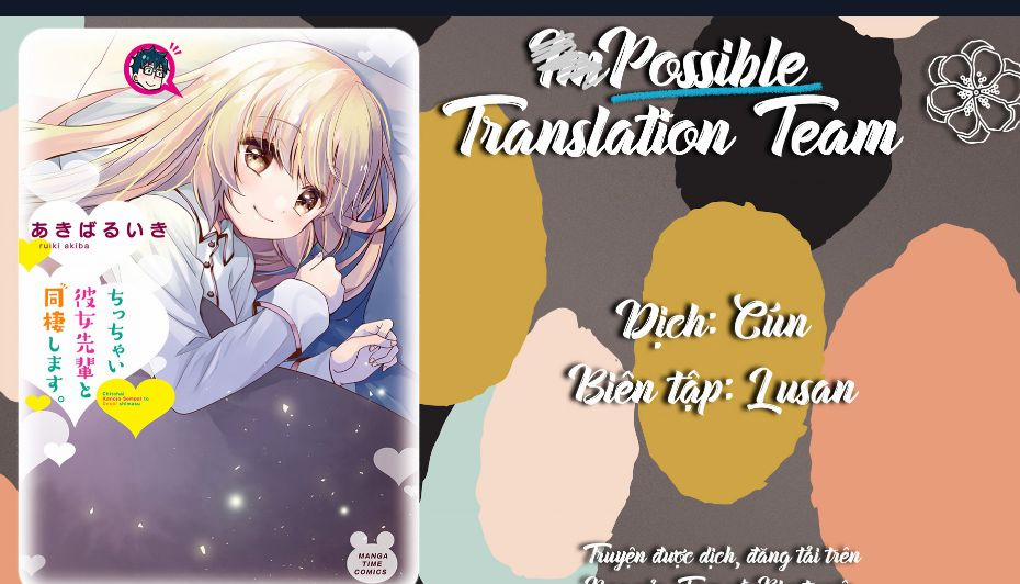 Sống Chung Với Senpai Kiêm Bạn Gái Nhỏ Nhắn Của Tôi 11 trang 0