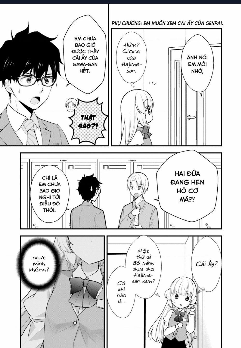 Sống Chung Với Senpai Kiêm Bạn Gái Nhỏ Nhắn Của Tôi 11 trang 5