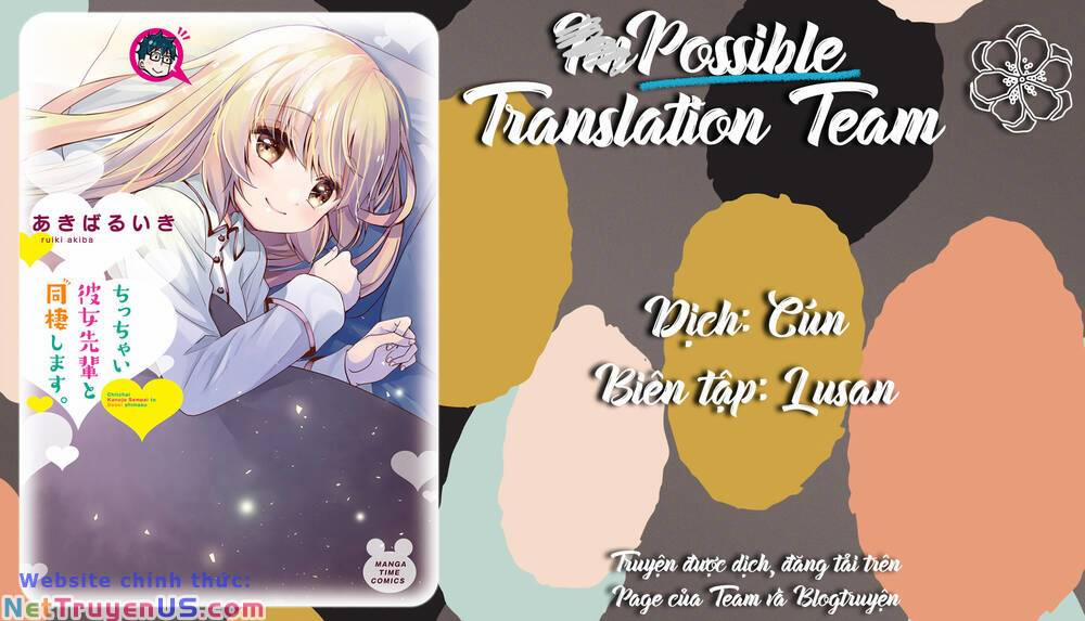 Sống Chung Với Senpai Kiêm Bạn Gái Nhỏ Nhắn Của Tôi 2 trang 1