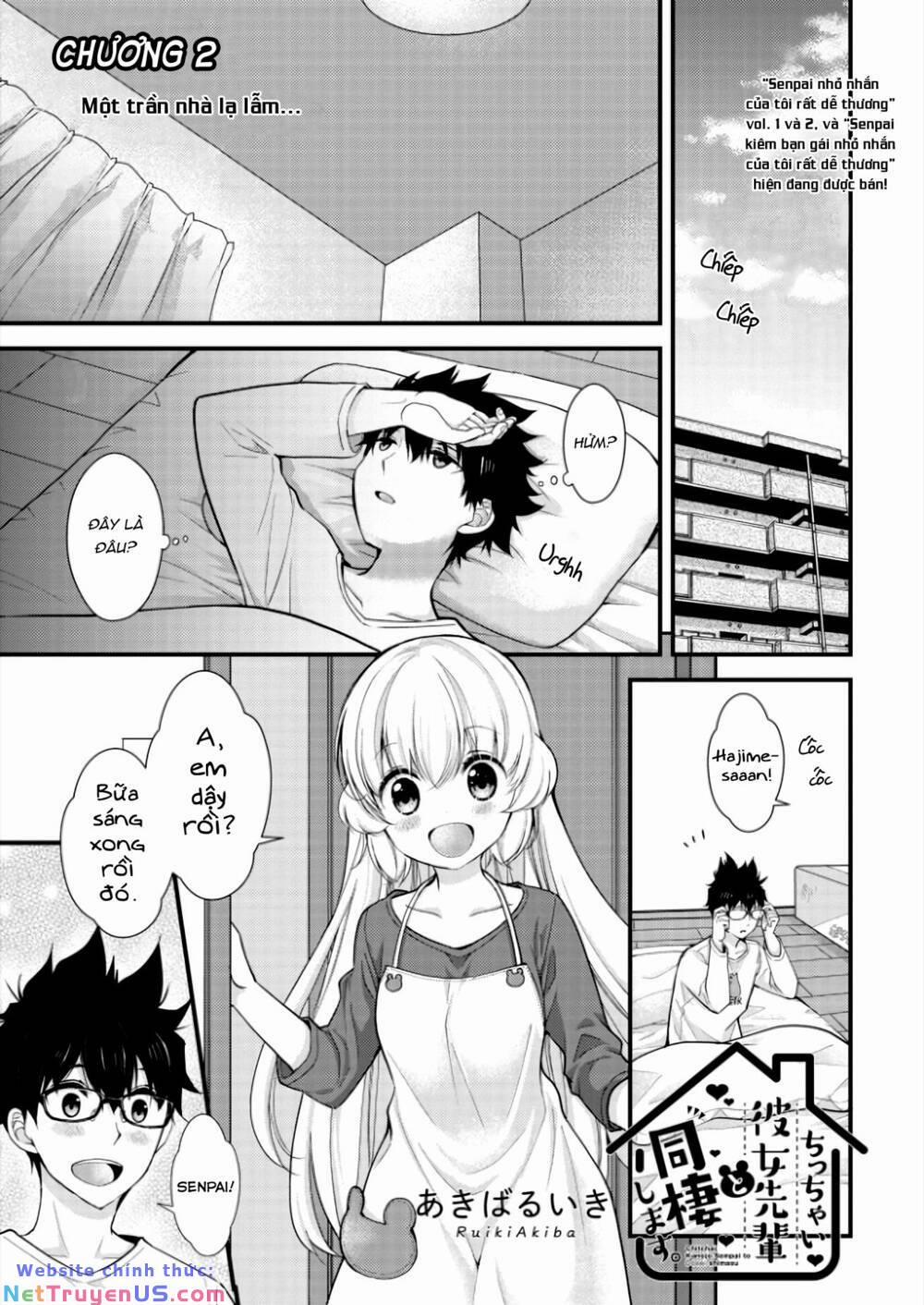 Sống Chung Với Senpai Kiêm Bạn Gái Nhỏ Nhắn Của Tôi 2 trang 2