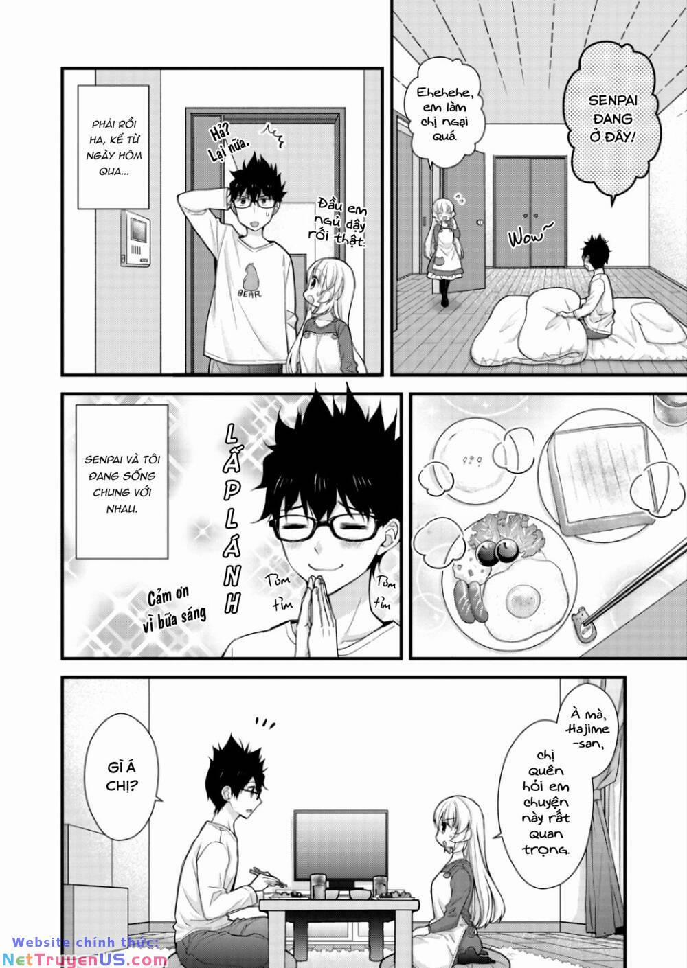 Sống Chung Với Senpai Kiêm Bạn Gái Nhỏ Nhắn Của Tôi 2 trang 3