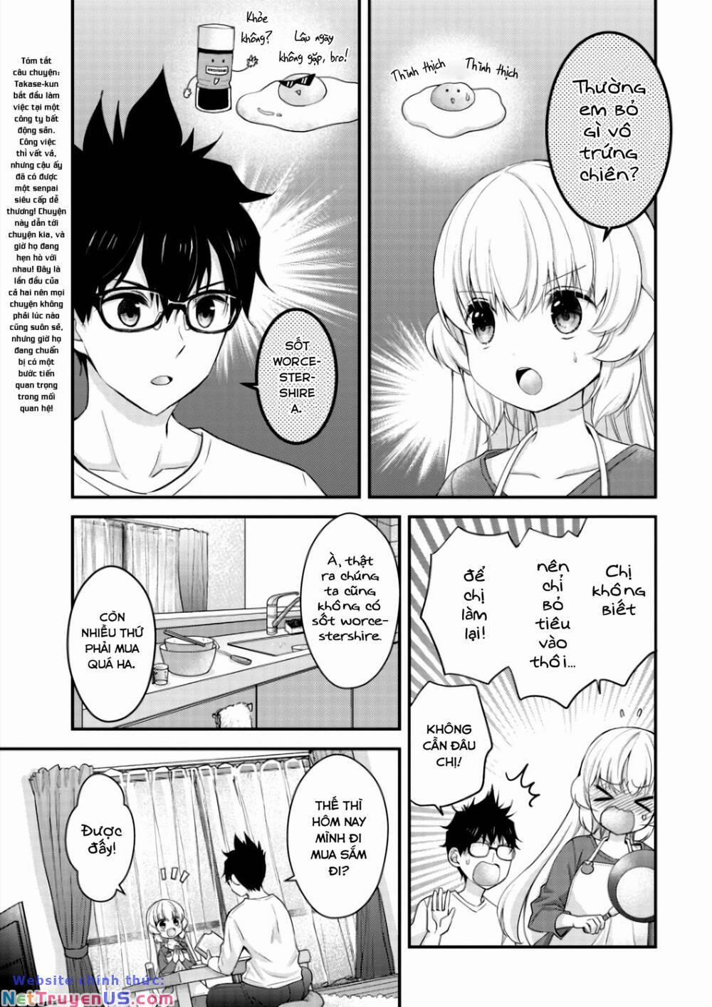 Sống Chung Với Senpai Kiêm Bạn Gái Nhỏ Nhắn Của Tôi 2 trang 4