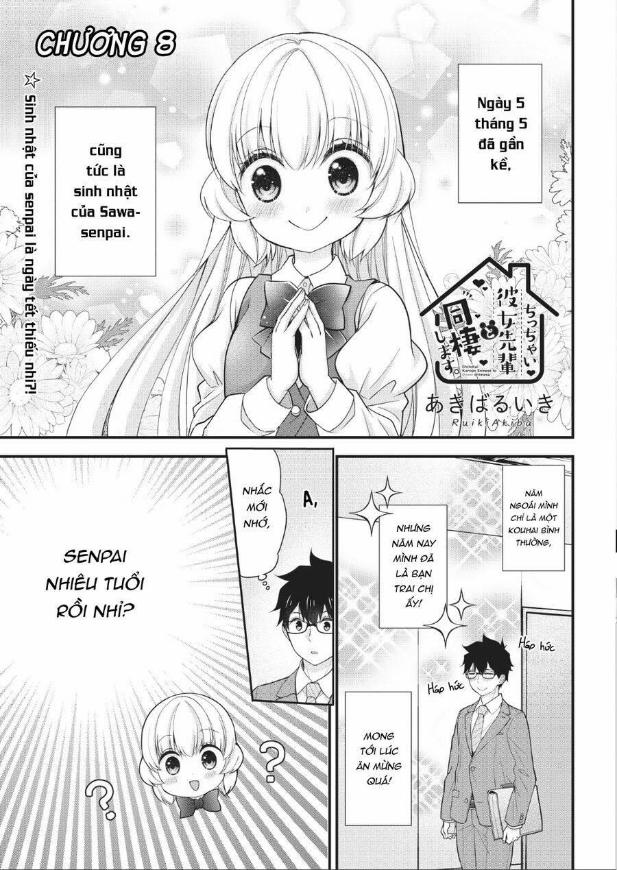 Sống Chung Với Senpai Kiêm Bạn Gái Nhỏ Nhắn Của Tôi 8 trang 2