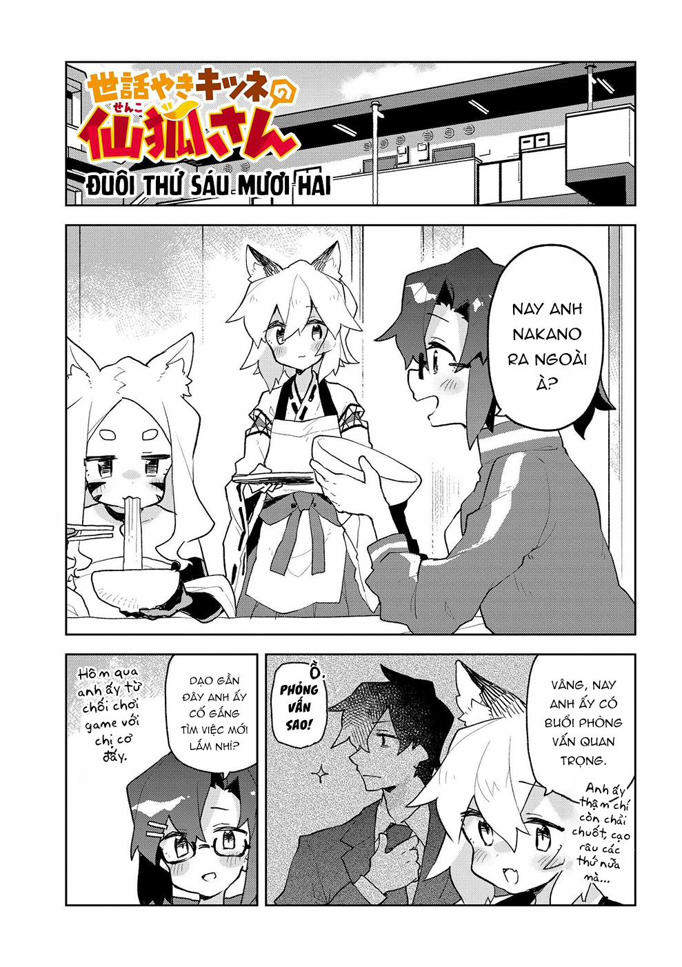 Sống Cùng Nàng Cáo Thần 62 trang 1