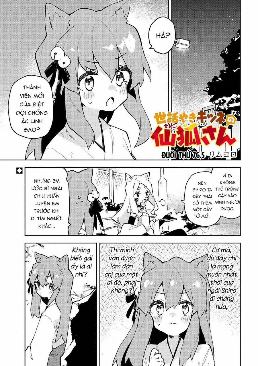 Sống Cùng Nàng Cáo Thần 76.5 trang 1