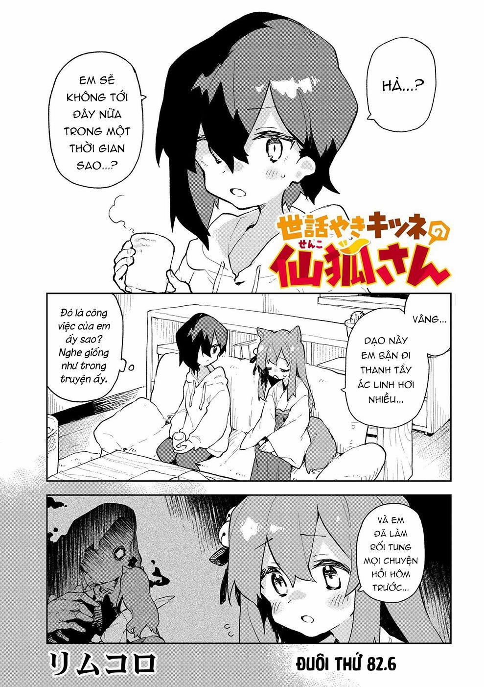 Sống Cùng Nàng Cáo Thần 82.6 trang 1