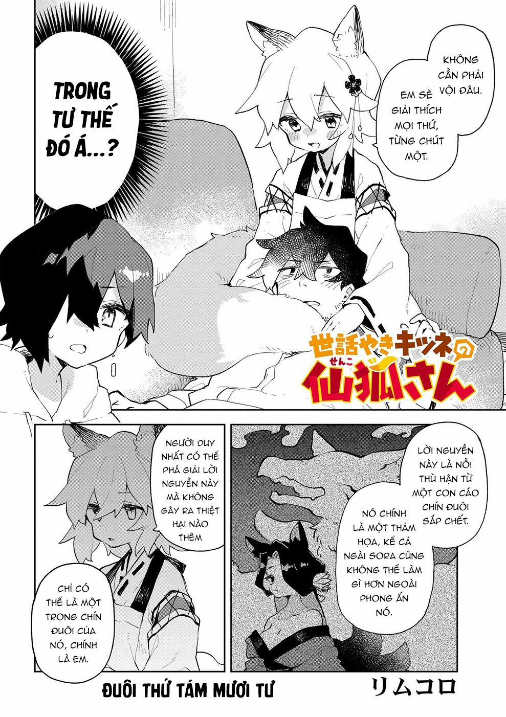 Sống Cùng Nàng Cáo Thần 84 trang 2