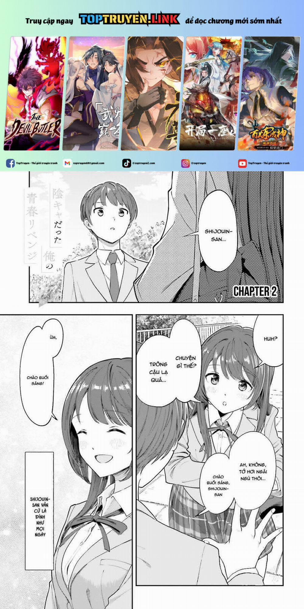 Sống Lại Tuổi Thanh Xuân: Cuộc Sống Thứ Hai Bên Thiếu Nữ Tựa Thiên Thần 2 trang 0