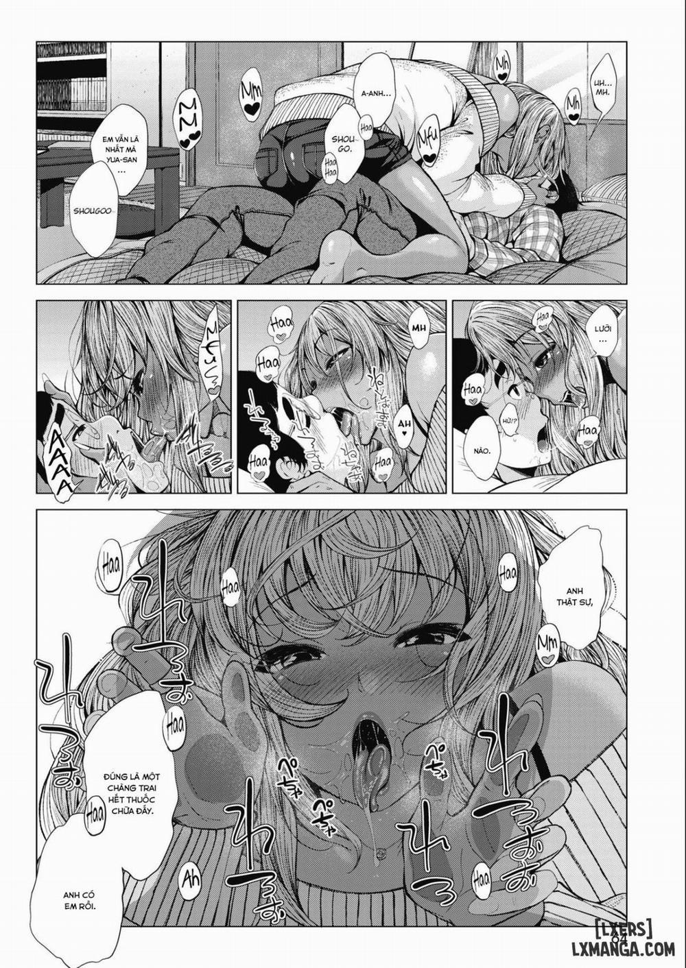 Sonogo no Kuro Gal-chan to Megane-kun Oneshot trang 4