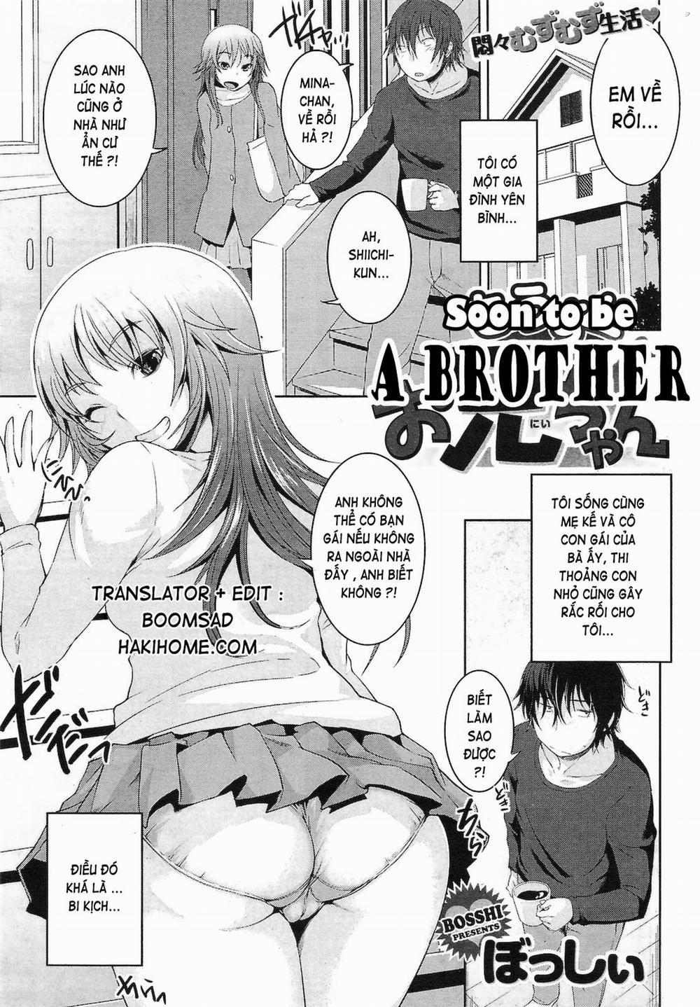 Soon To Be A Brother Oneshot trang 0