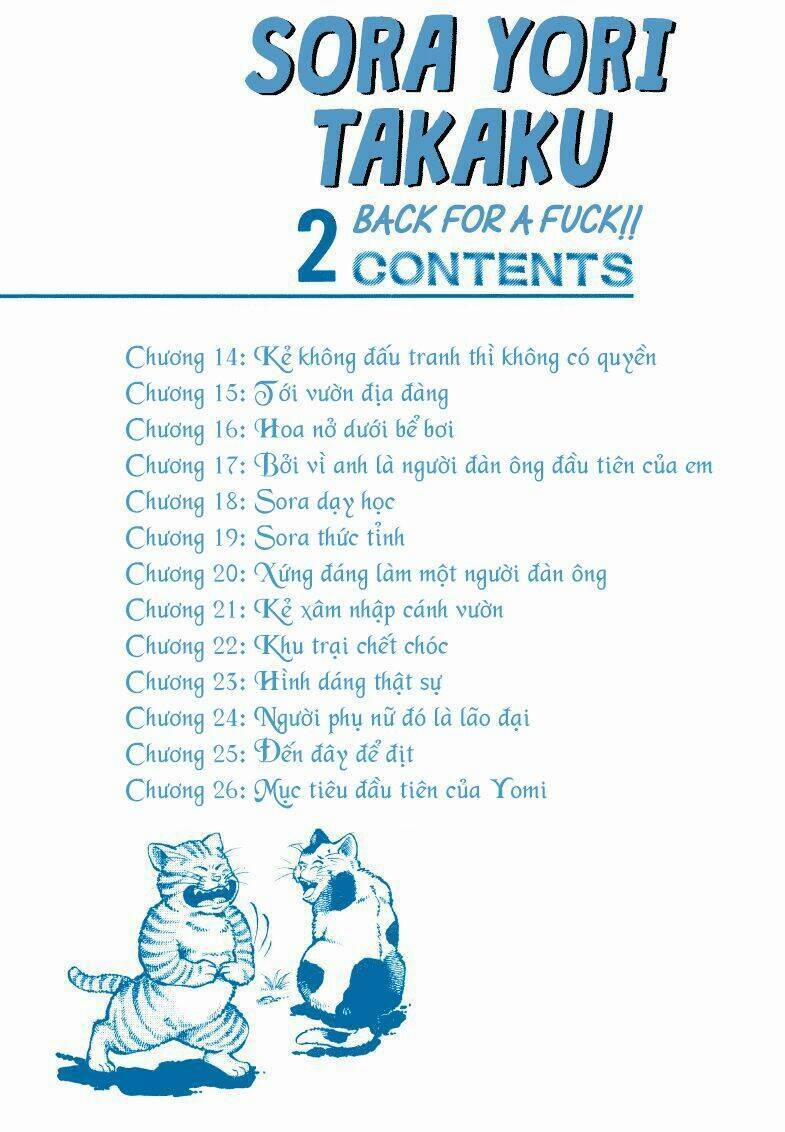 Sora Yori Takaku 14 trang 1