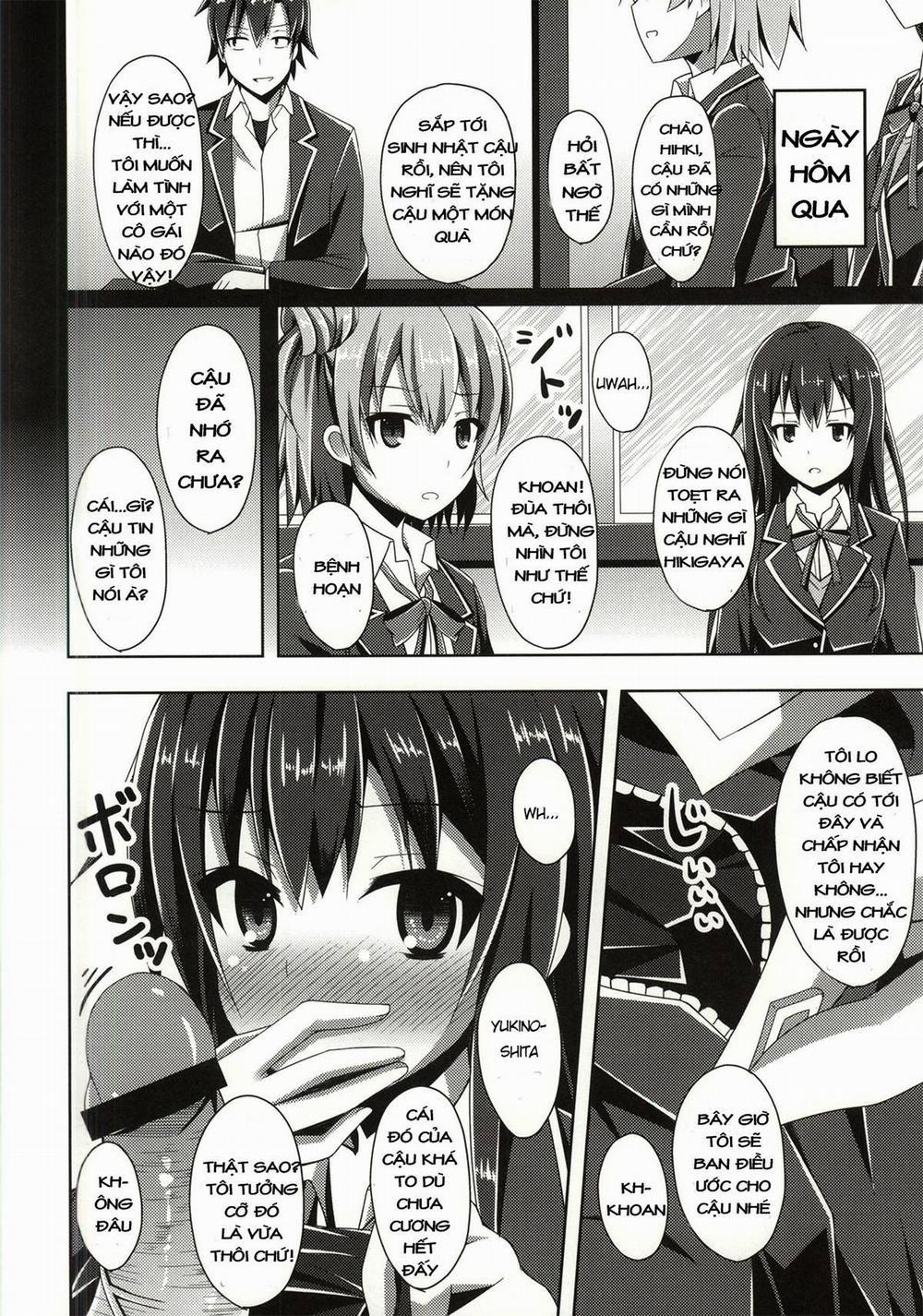 Soredemo Hikigaya Hachiman Wa Rea-Juu Kara Wa Hodo Tooi (Yahari Ore No Seishun Love Come Wa Machigatteiru) Oneshot trang 3