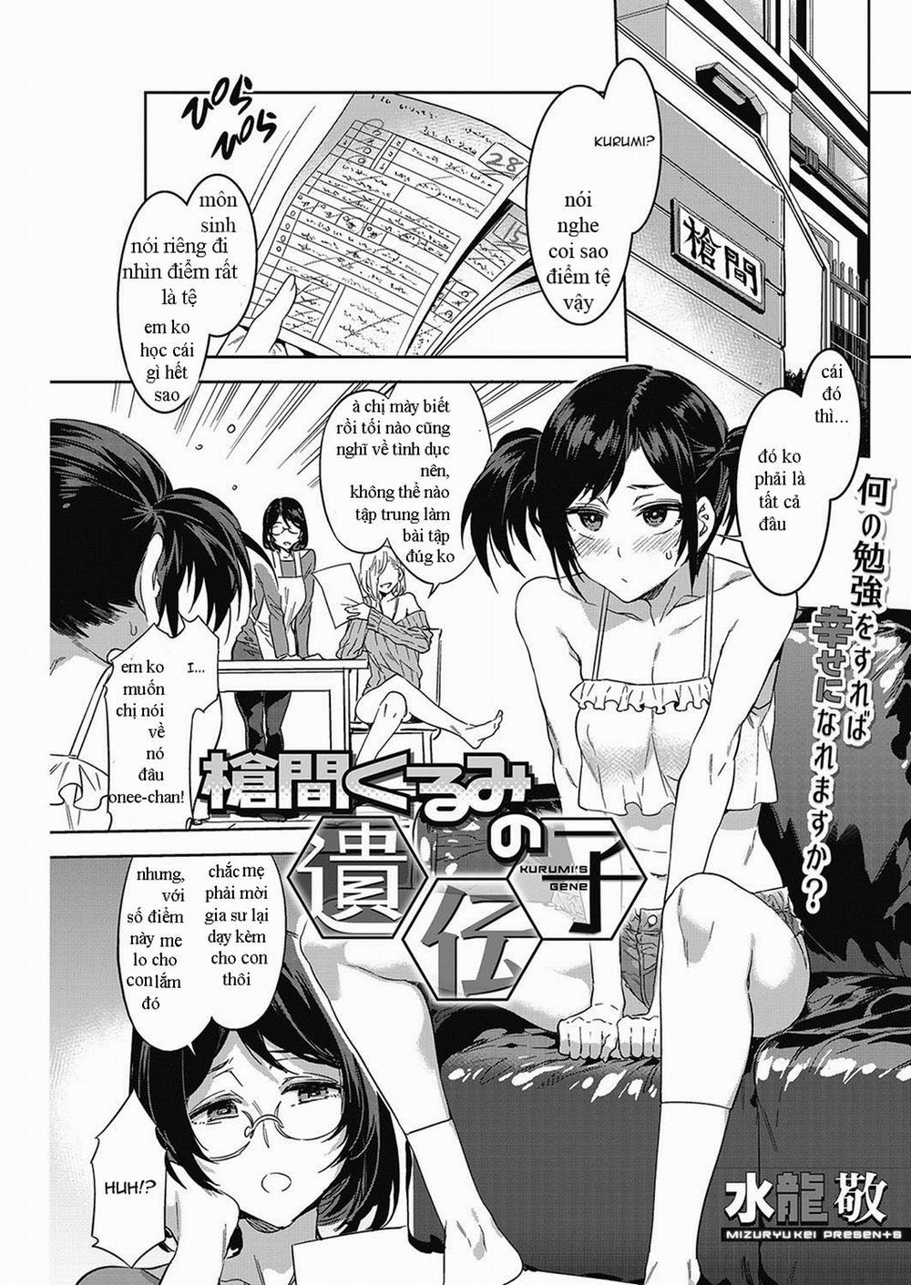 Souma Kurumi no Idenshi - Kurumi's gene Oneshot trang 1