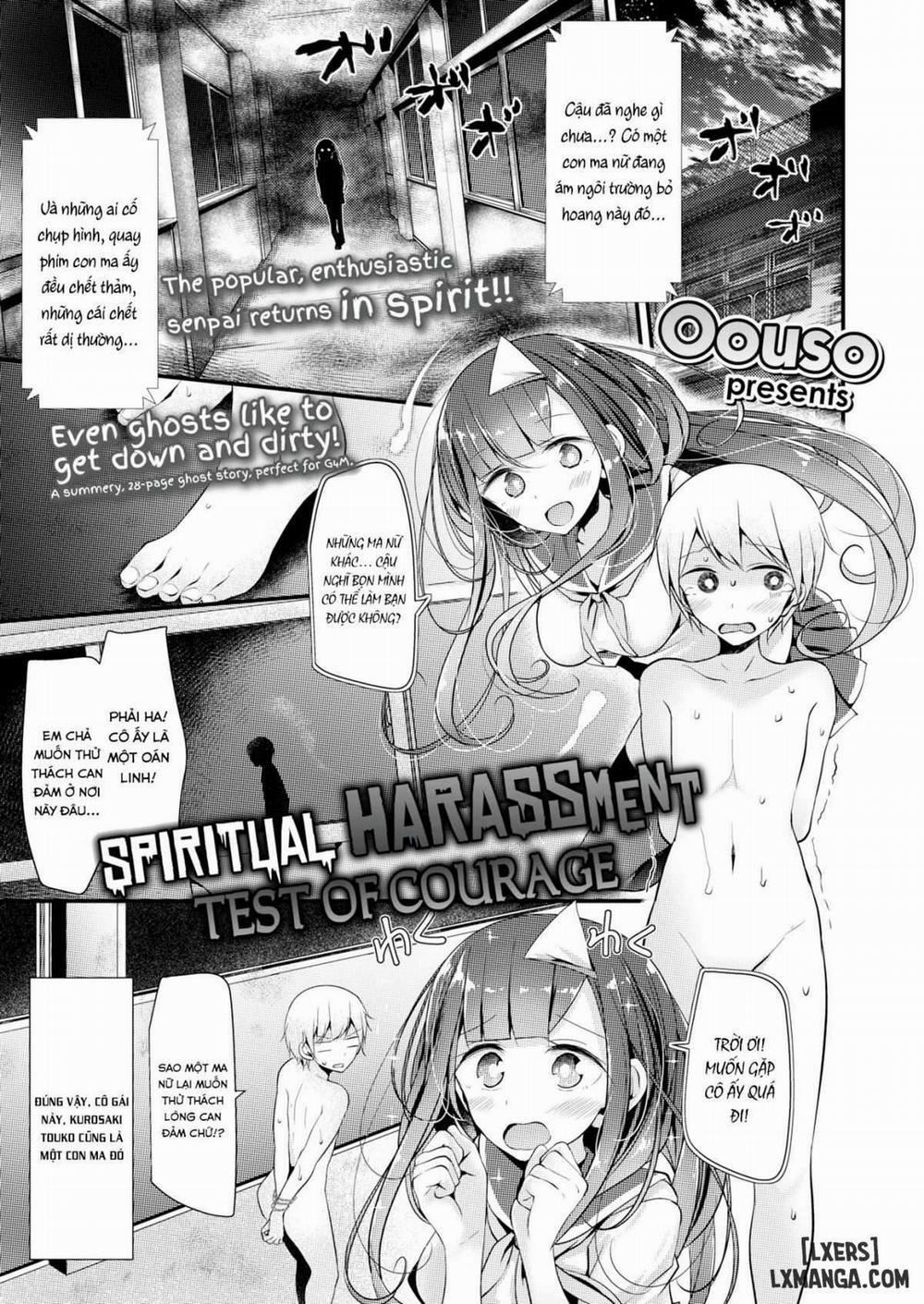 Spiritual Harassment - Test of Courage Oneshot trang 0